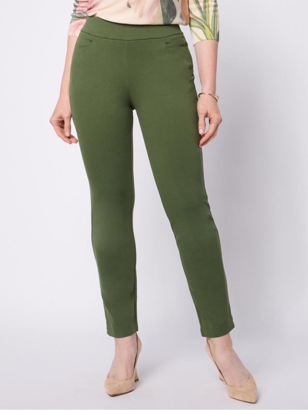 Soft Surroundings Green Pants